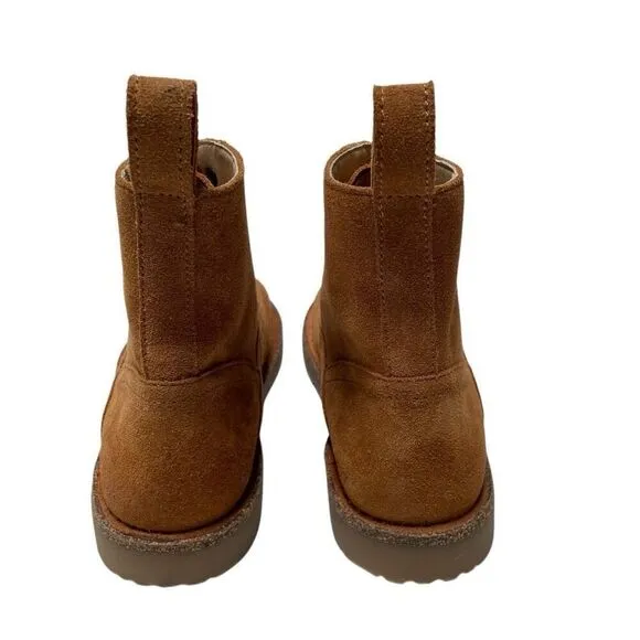 Birkenstock Bryson Combat Suede Boots 42 W11 cashew tan lace up excellent used