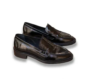 Black moccasins Varnish n ° 82 - RIVECOUR
