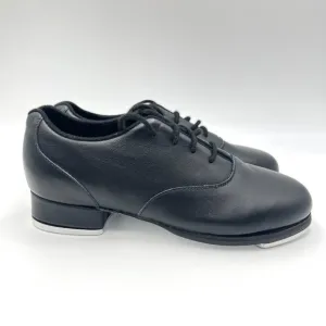 Bloch Big Girls 4.5 S0327L Chloe And Maud Black Leather Oxford Tap Shoes