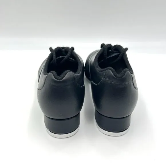 Bloch Big Girls 4.5 S0327L Chloe And Maud Black Leather Oxford Tap Shoes
