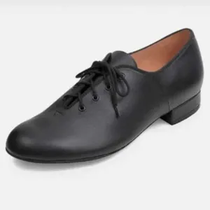 Bloch Men's S0300MS Jazz Black Leather Suede Sole Oxford Dance Shoes Size 12.5