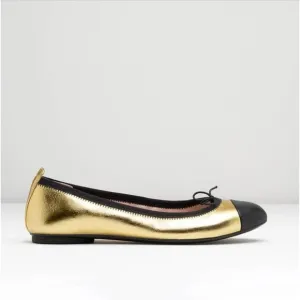 Bloch Women's Chara Ballet Flat, Oro, Size 9.5