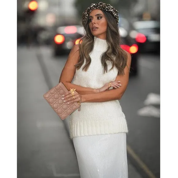 BLOGGER'S FAVE! Zara Knit Vest White NWT