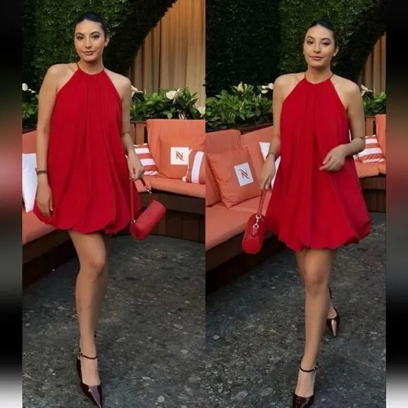 BLOGGER'S FAVE!  Zara ZW COLLECTION MINI BALLOON DRESS