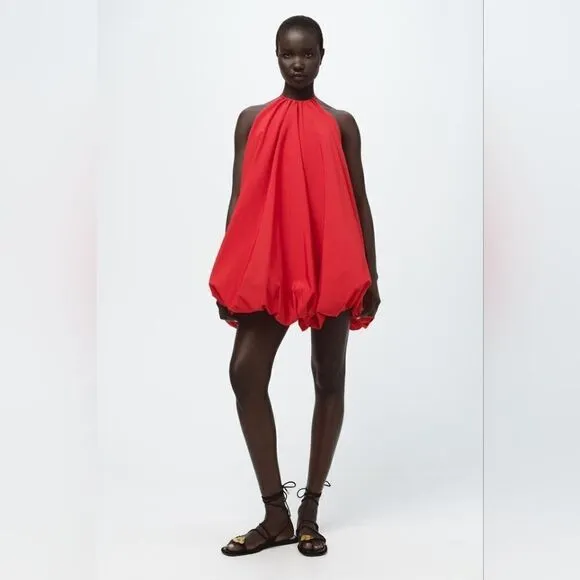 BLOGGER'S FAVE!  Zara ZW COLLECTION MINI BALLOON DRESS