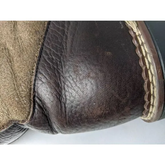 Blondo Outdoor Y2K 90s Genuine Shearling Leather Boots Norfolk Vintage Lace up B