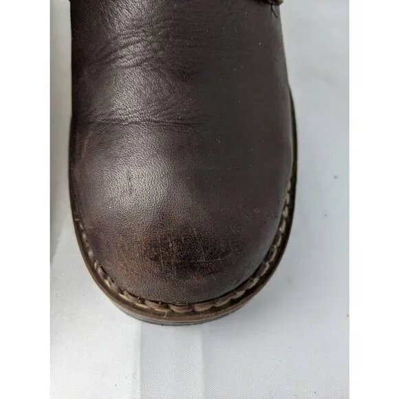 Blondo Outdoor Y2K 90s Genuine Shearling Leather Boots Norfolk Vintage Lace up B