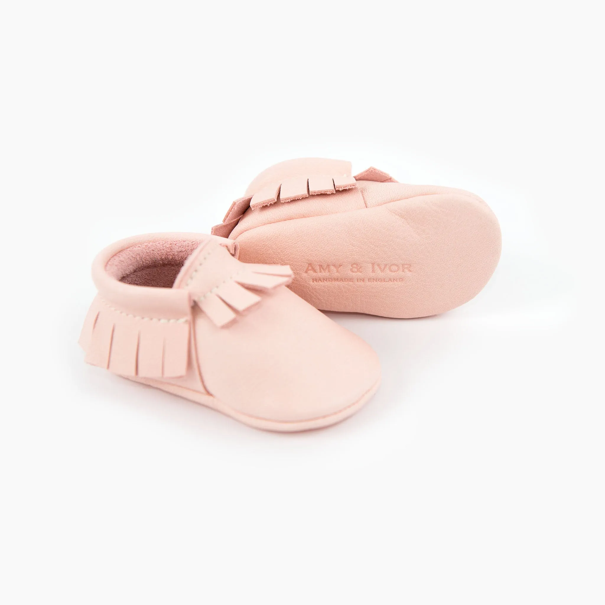 BLUSH MOCCASINS