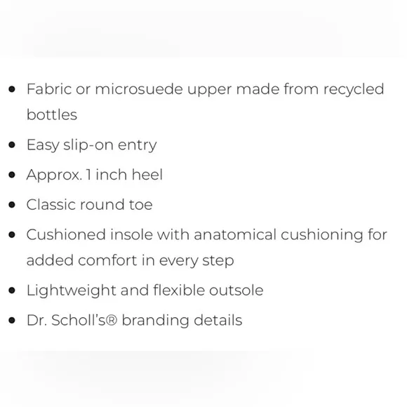 ✨BNWT - Dr. Scholl’s Women’s Ruler Flats - Black - Size - 11 M✨