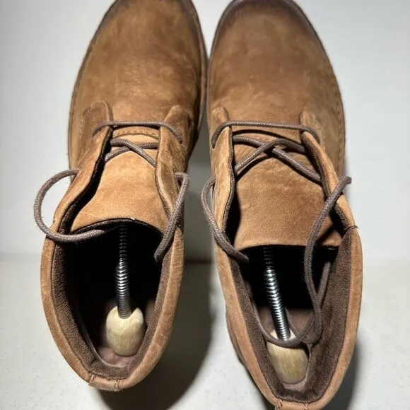 Born Brown Leather Lace Up Chukka Boots Men's 9
