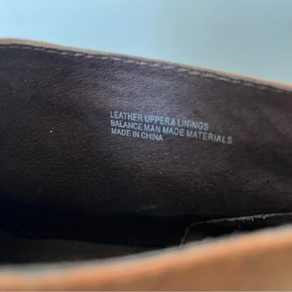 Born Harrison Brown Leather Chukka Boots Lace Up