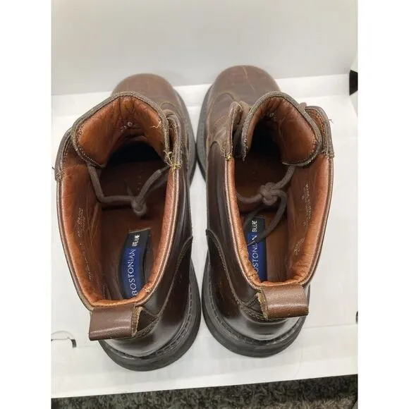 Bostonian Blue Vintage‎ Leather Boots men's 11M Lace up