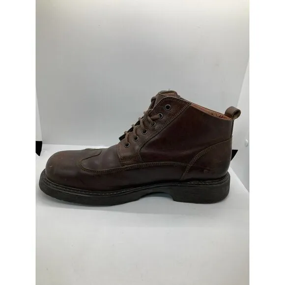 Bostonian Blue Vintage‎ Leather Boots men's 11M Lace up