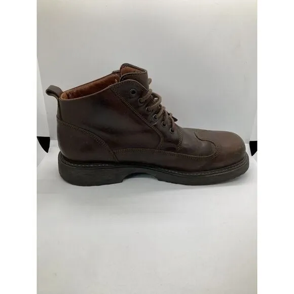 Bostonian Blue Vintage‎ Leather Boots men's 11M Lace up