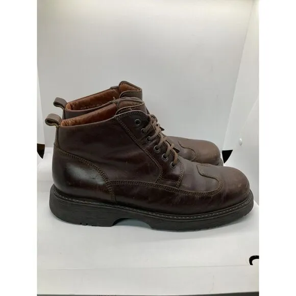 Bostonian Blue Vintage‎ Leather Boots men's 11M Lace up