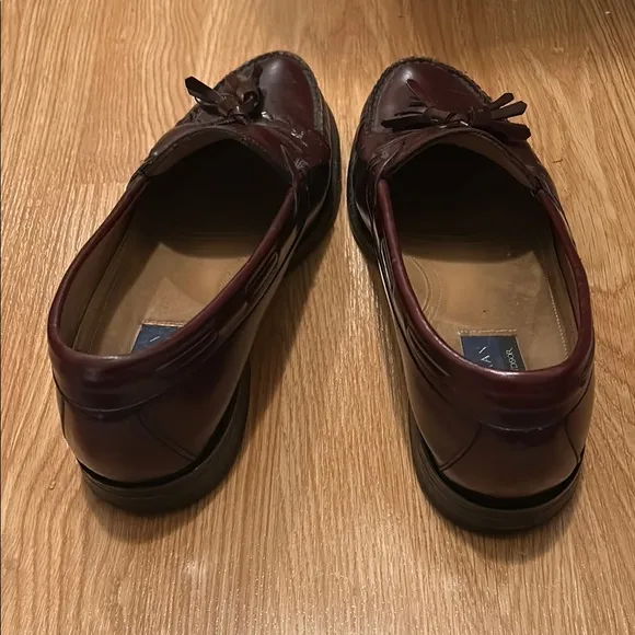 Bostonian Crown Windsor First Flex Men's Brown Loafers With Tassels Sz 10 D/B