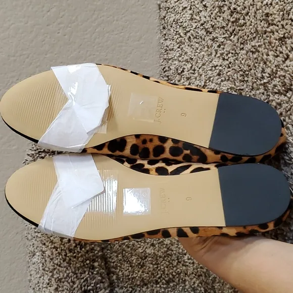 Brand New J. Crew Calf hair ballet cap flats