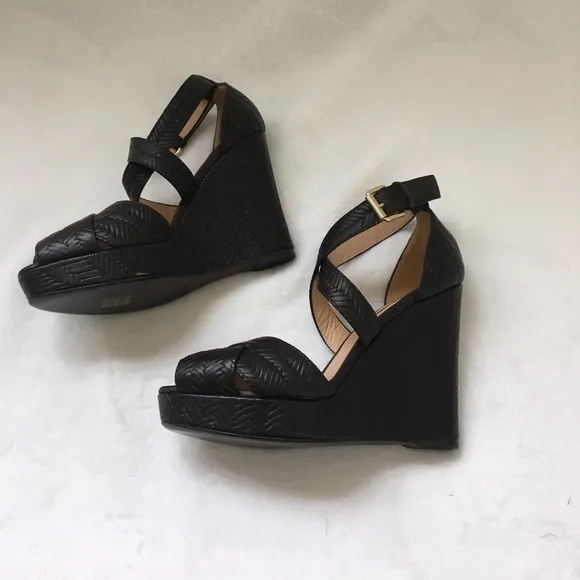 Brand New Longchamp Wedges