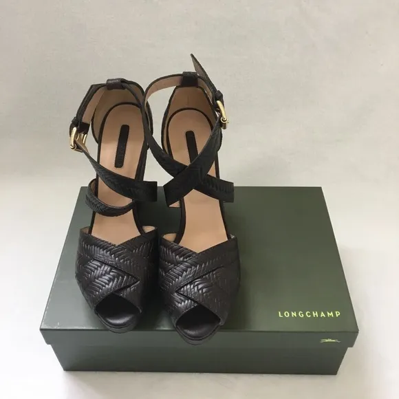 Brand New Longchamp Wedges