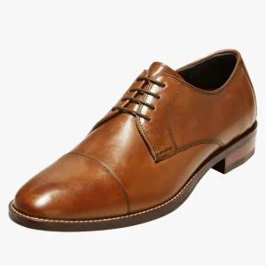 Brand New Mens Leather Cole Haan Lenox Hill Cap Toe Oxford Dress Shoes 8.5