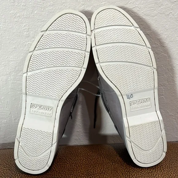 Brand New Sperry Men's Classic since 1935 Gray Top-Sider Boat Yacht 🛥️ Shoes!
