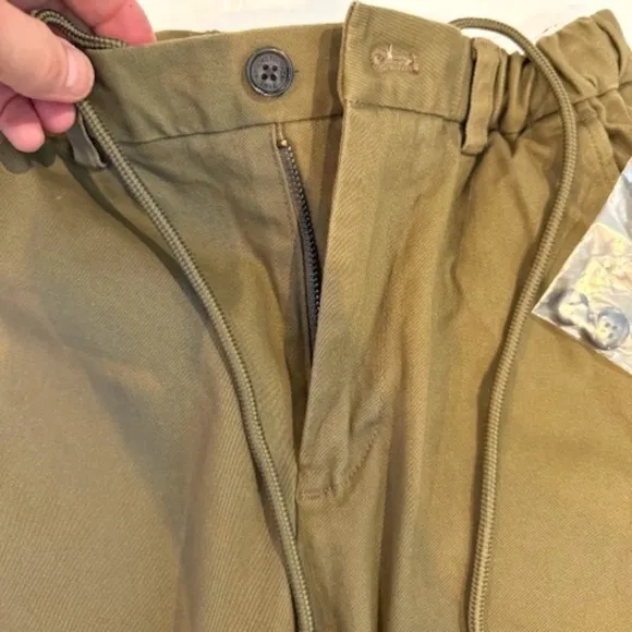 Brooks Brothers Cotton Olive Joggers 30 x 25 NWT!​​​​​​​​​​​