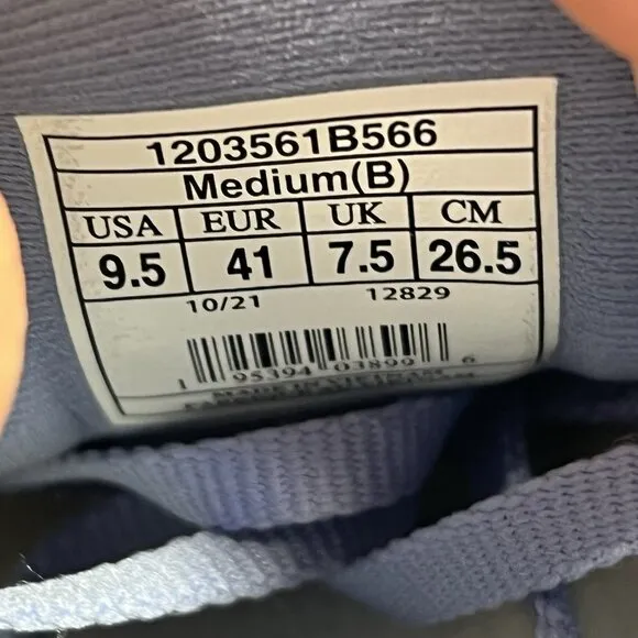 Brooks Ghost 14 Women Size 9.5 Purple Running Sneaker Gym Low Top