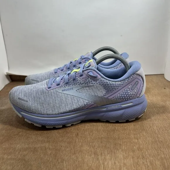 Brooks Ghost 14 Women Size 9.5 Purple Running Sneaker Gym Low Top