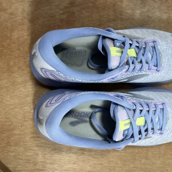 Brooks Ghost 14 Women Size 9.5 Purple Running Sneaker Gym Low Top