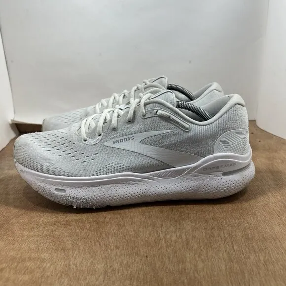 Brooks Ghost Max Men's Size 11.5 D (Medium) Running Shoes White