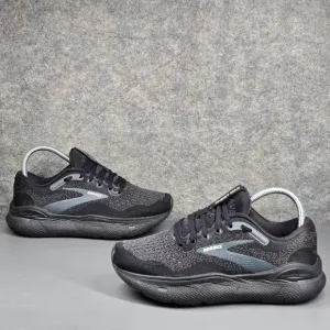 Brooks Ghost Max Running Shoes Comfort Sneakers Triple Black Women's US 7