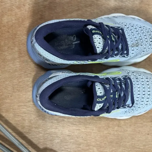 Brooks Glycerin 20 Women Size 6.5 Blue Running Shoes Sneakers