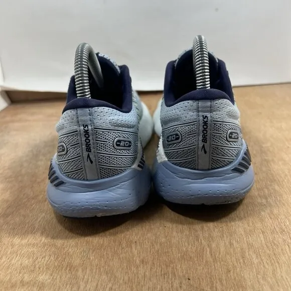 Brooks Glycerin 20 Women Size 6.5 Blue Running Shoes Sneakers
