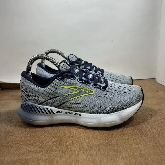 Brooks Glycerin 20 Women Size 6.5 Blue Running Shoes Sneakers