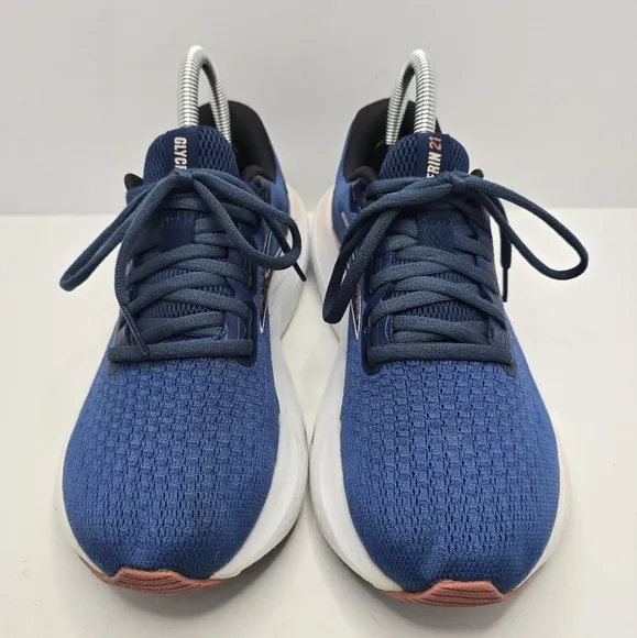 Brooks | Glycerin 21 navy sporty running activewear sneakers | WMS 7 (wide)