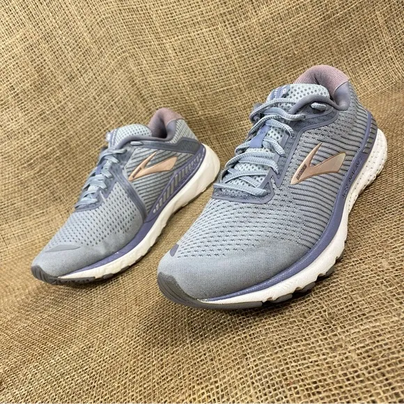 Brooks Running Shoes Adrenaline GTS Gray  Sneakers Size 10Medium B