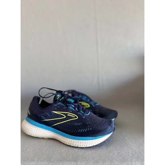 Brooks Running Shoes Sneakers Navy Blue Nightlife Men's Size 9