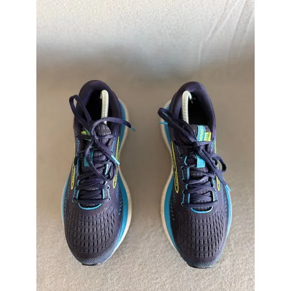 Brooks Running Shoes Sneakers Navy Blue Nightlife Men's Size 9