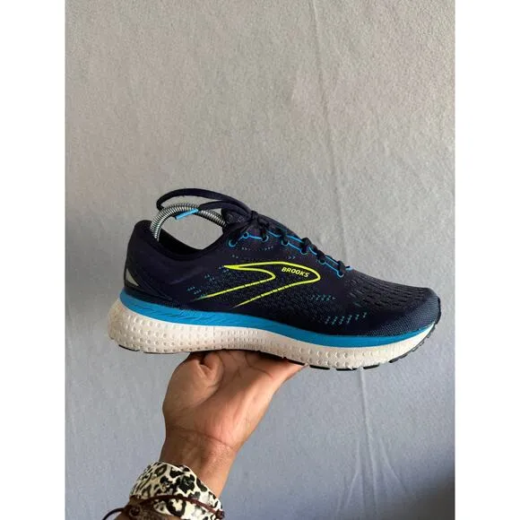 Brooks Running Shoes Sneakers Navy Blue Nightlife Men's Size 9