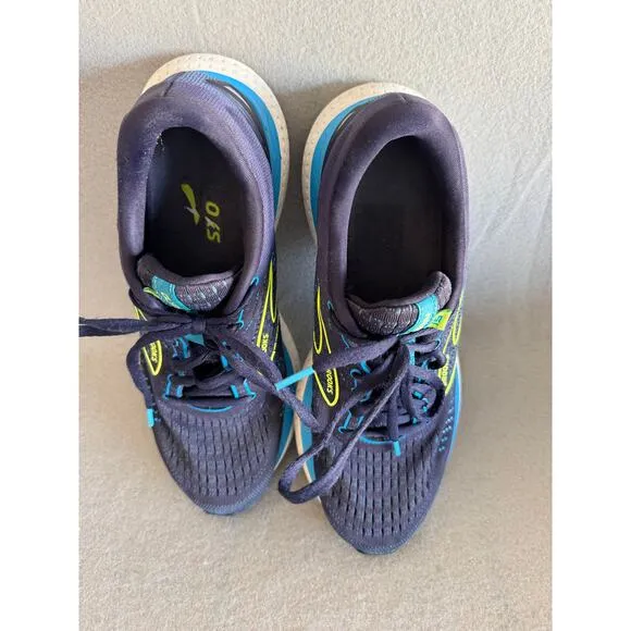 Brooks Running Shoes Sneakers Navy Blue Nightlife Men's Size 9