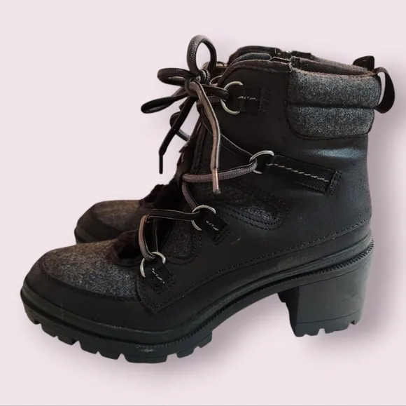 Buckle Now or Never Emerie Lug Boots, Size 7.5 NEW