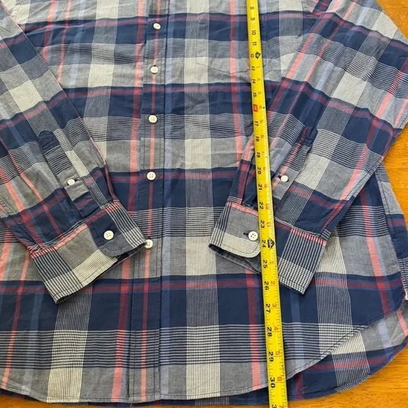 Bundle 2 Shirts Size XL  Peter Millar and J.Crew Button Up Collared Plaid