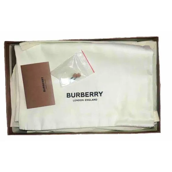 BURBERRY Wiltkin‎ TB Monogram Print Ankle Strap Leather Pump Shoes New $790  7.5