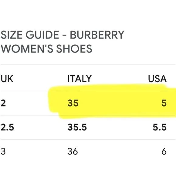 Burberry women's SZ 5 Quilted Flats Burgundy Leather $475 Value Made in Italy