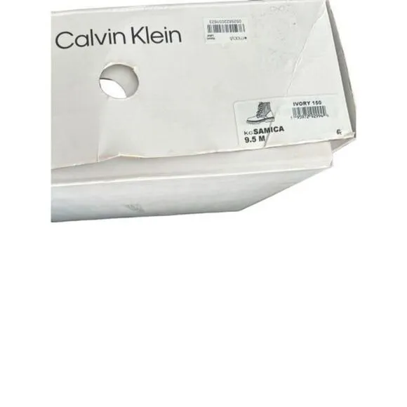 Calvin Klein Lace-up Boots size 9.5