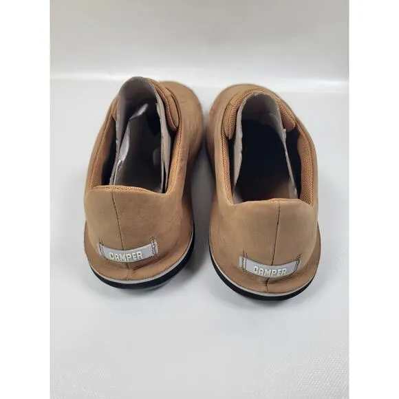 Camper Beetle Shoes Mens 7 US Brown Nubuck Lightweight Casual