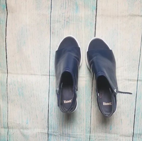 Camper Limi wedges navy blue size 38