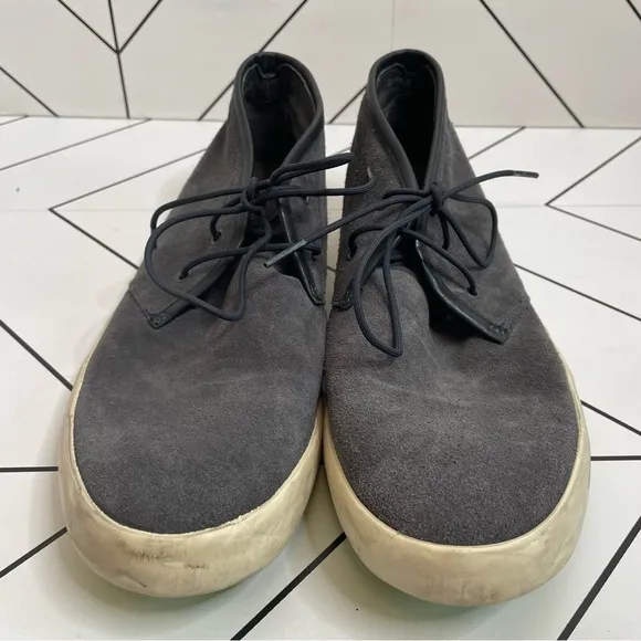 Camper | Suede Lace Up Chukka Ankle Boot Sneakers Gray Size 45
