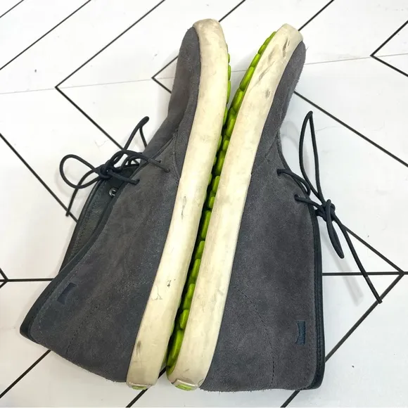 Camper | Suede Lace Up Chukka Ankle Boot Sneakers Gray Size 45