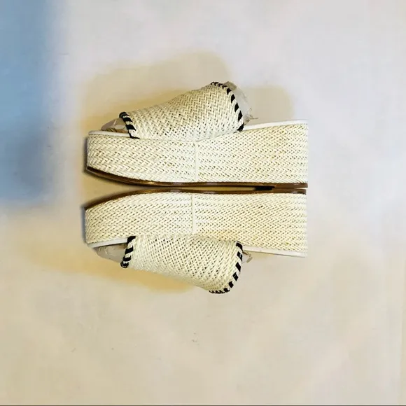 Casadei Woven Leather Wedges